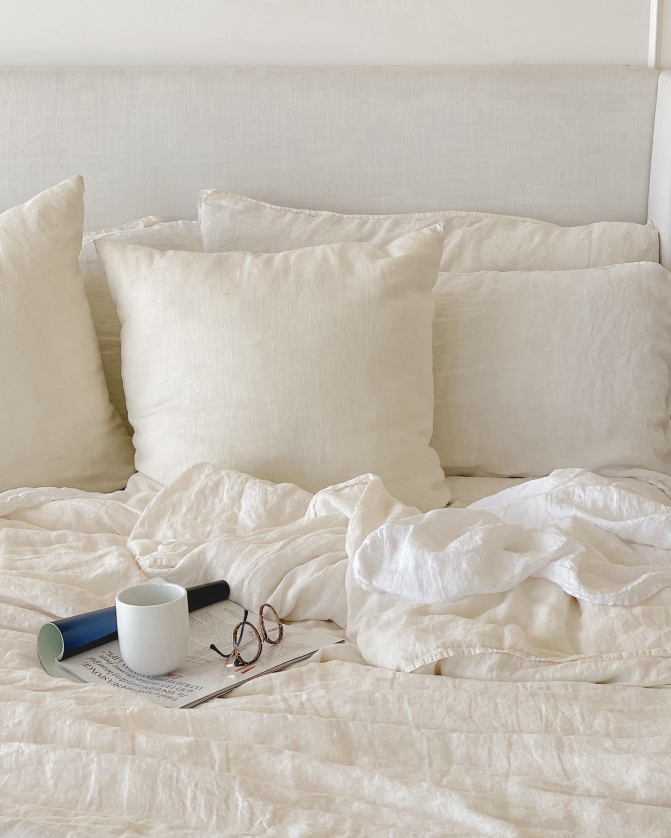 linen sheets, linen spray, spa, bedroom, bed
